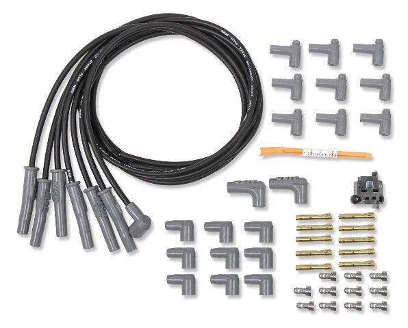 MSD Performance 31173 Wire Set, Blk, Univ. 6 cyl. Soc/HEI, M/A