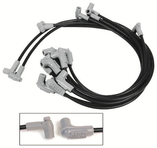 MSD Performance 31763 Wire Set, Black, Corvette HEI