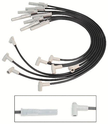 MSD Performance 31803 Wire Set, Black, BB Chevy, 88-on