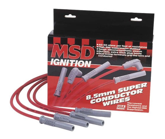 MSD Performance 31809 Wire Set, Super Cond. Chevy 454 88-On
