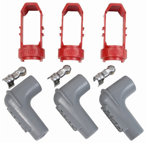 MSD Performance 3341 3 Cyl Spark Plug Boot Retainer Kit