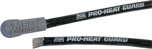 MSD Performance 3411 Pro-Heat Guard,Hi-Temp Silic. Sleeve 25