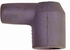 MSD Performance 34525 90 Deg Distr Boots, Gray Skt type 100 ea
