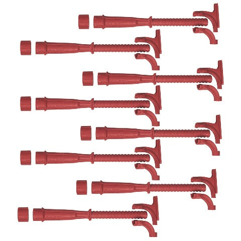 MSD Performance 34759 Hemi Tube, Replacement, 8, Red
