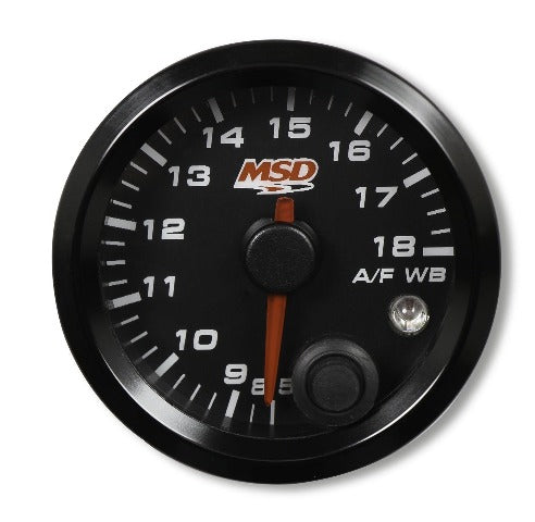MSD Performance 4650 2-1/16?ǥ Wideband Air/Fuel Gauge,Blk Face