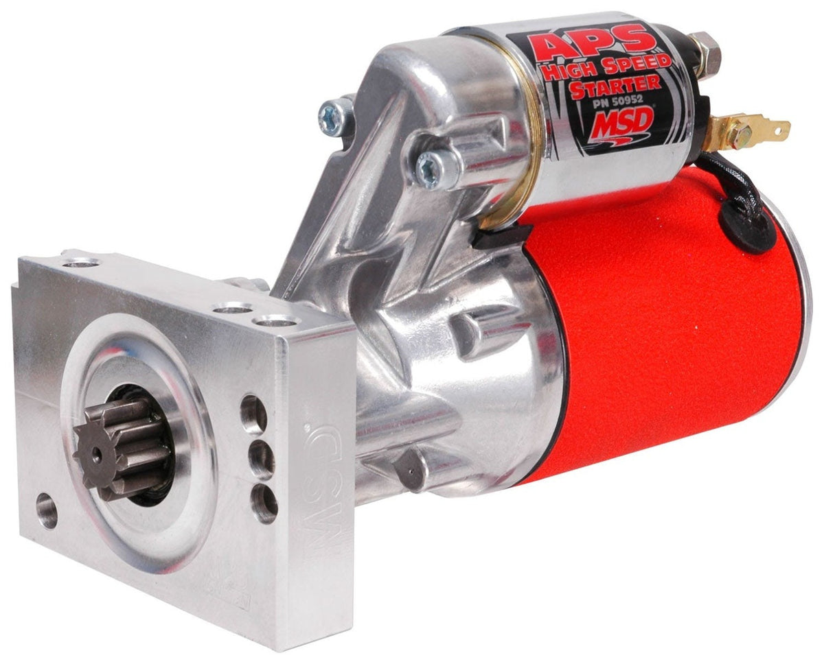 MSD Performance 50952 Starter, High Speed, Chevy 158/168 Tooth