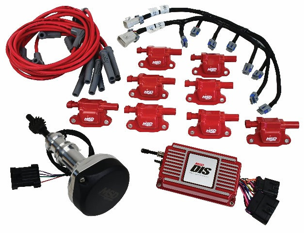 MSD Performance 60152 DIS Kit, Small Block Ford, 289-302, Red