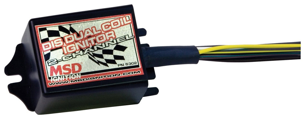 MSD Performance 6302 DIS Dual Coil Ignitor, 2 Channel