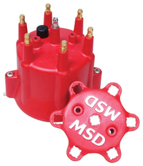 MSD Performance 8014 Dist Cap, Chevy 6 Cyl, Clip Down