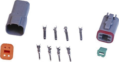 MSD Performance 8181 Connector,Deutsch,4-Pin Connector Assemb