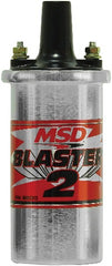 MSD Performance 8200MSD Blaster 2 Coil, Chrome, w/Ballast/Hrdwre