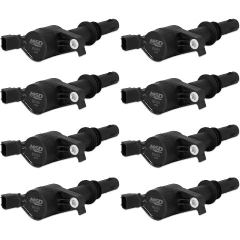 MSD Performance 824383 Coil,BLACK Ford,4.6/5.4L,3Vlv 04-08,8-Pk