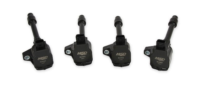 MSD Performance 824943 Coil,15-18HondaCivic/2.0T,Fit/1.5 4PKBlk