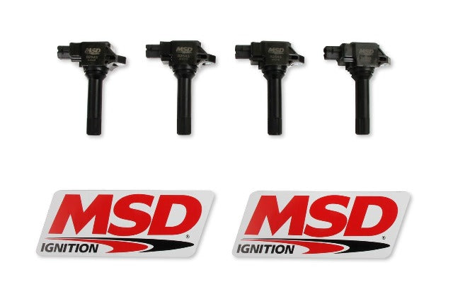 MSD Performance 825443 Coils,15-19Subar/Scion/Toyta 2.0L 4PKBlk