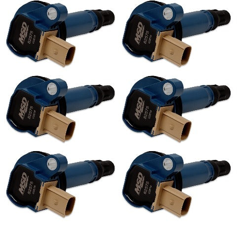 MSD Performance 825765 Coil,BLUE,Ford Eco-Boost 3.5L V6, 6-Pk