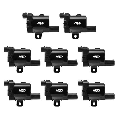 MSD Performance 826383 Coil,Black,GM,L-Series,Truck,99-07,8-Pk