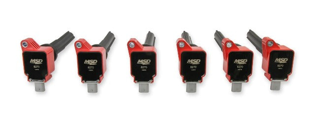 MSD Performance 82706 Coils,Red,Ford ECOBoost 3.5L V6, 2017 Up