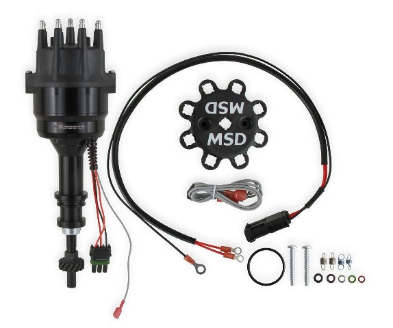 MSD Performance 835071 Black RTR Mar. Dist. Ford 351-460,STL GR