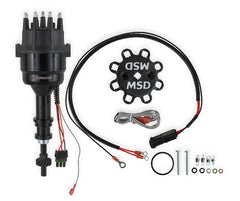 MSD Performance 835071 Black RTR Mar. Dist. Ford 351-460,STL GR