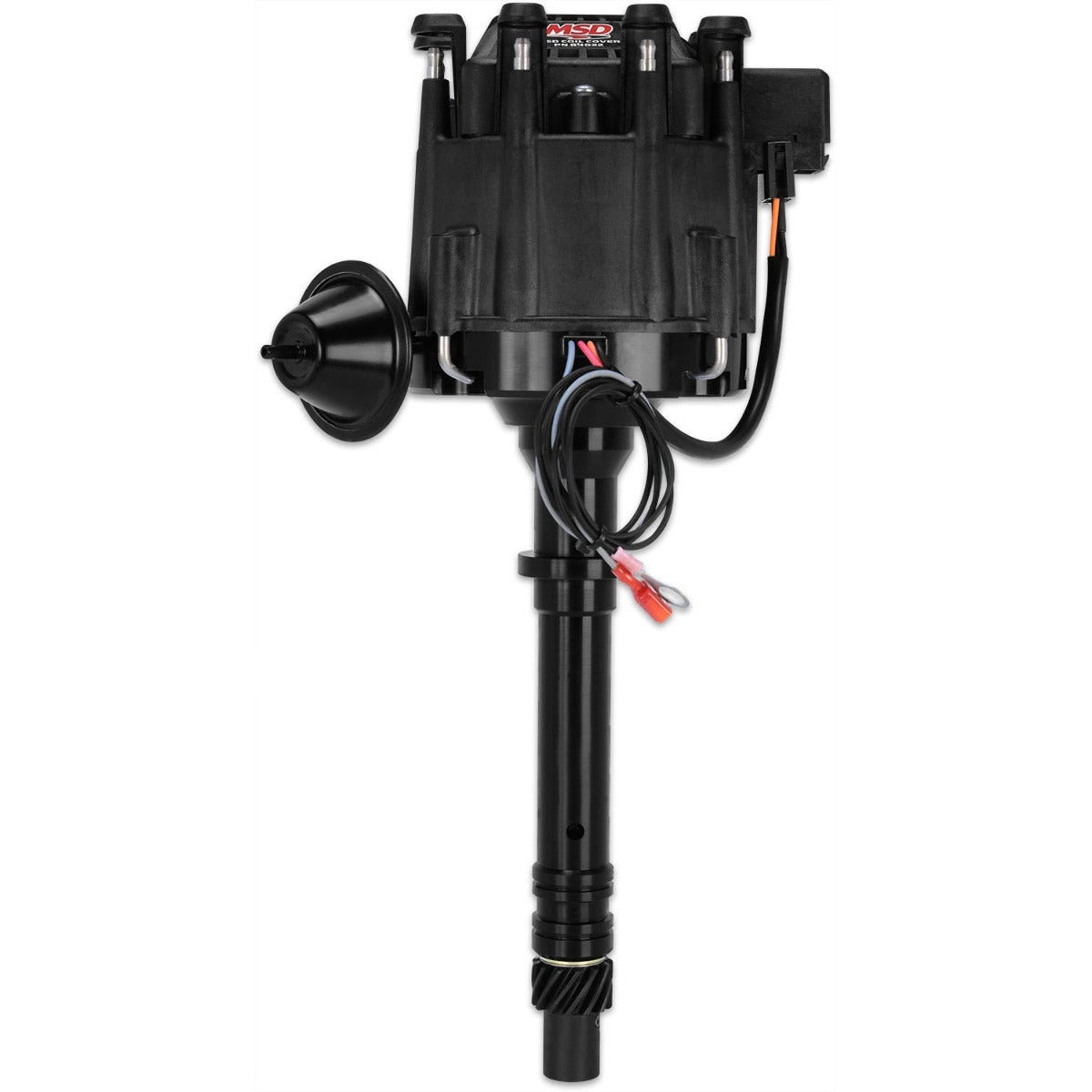 MSD Performance 83653 MSD Black Distributor, Billet GM HEI