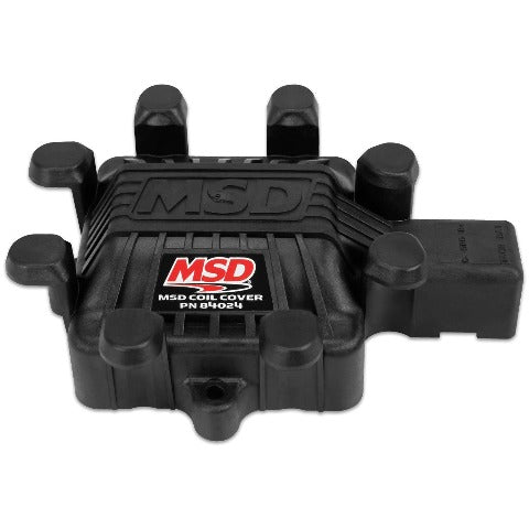 MSD Performance 84024 Blk. Ext. Output Dust Cvr.Int Coil, Cap