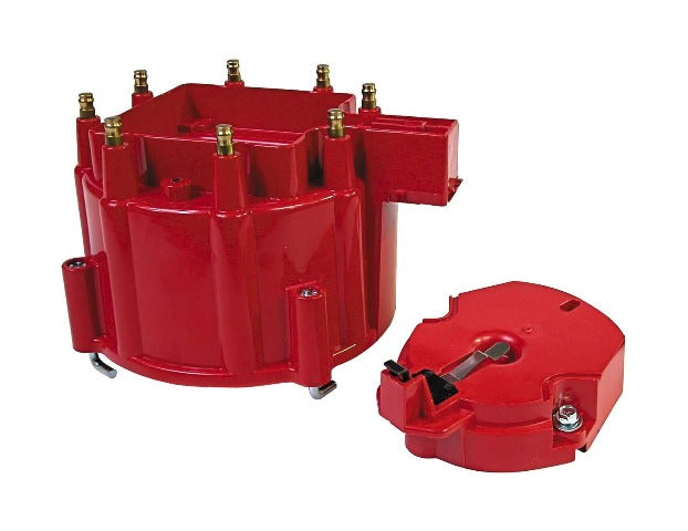MSD Performance 8416 Distr. Cap and Rotor, GM HEI Distr., Red