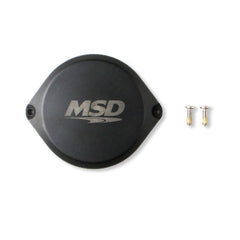 MSD Performance 84323 COP Blank Cap For Dual Sync Dist., Black