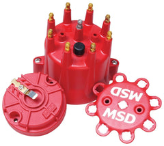 MSD Performance 84335 Distributor Cap/ Rotor Kit Chevy V8, HEI