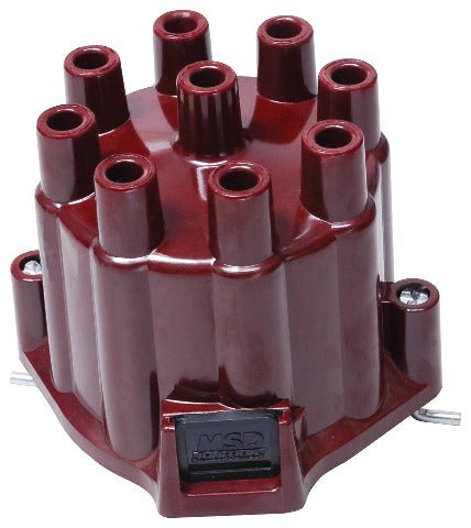 MSD Performance 8437 Distributor Cap, Alkyd, MSD Chevy V8 Dis