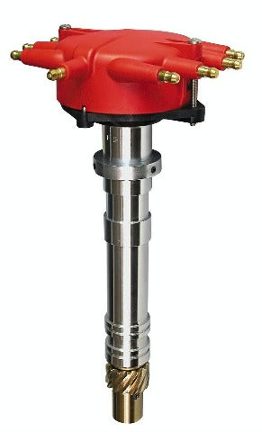 MSD Performance 8486 Distributor, Chevy V8, T.B., w/Crab Cap