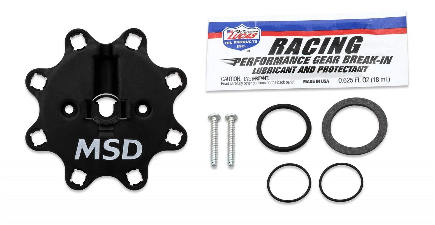 MSD Performance 85583 Dist., Tall Block ChevyV8, L.P, Black