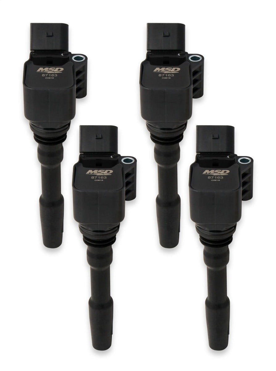 MSD Performance 871643 Coil, 13-18 VW / Audi 4 Cyl, 4-Pack, Blk