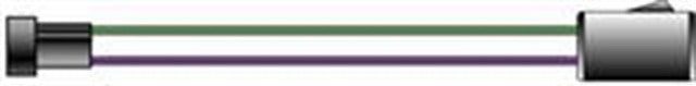 MSD Performance 8869 Cable Assembly, Amp Female To Ford