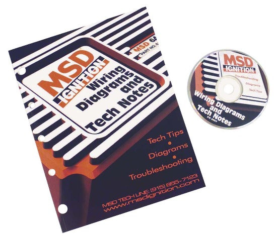 MSD Performance 9607 Wiring Diagrams and Tech Notes, CD Rom