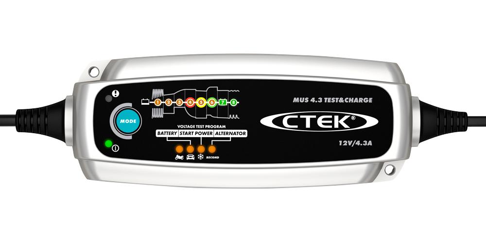 C-TEK 56-959 MUS 4.3 TEST and CHARGE