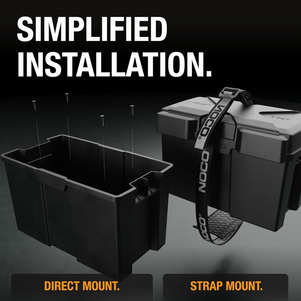 NOCO BG27 Group 27 Snap-Top Battery Box