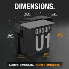 NOCO BGU1 Group U1 Snap-Top Battery Box