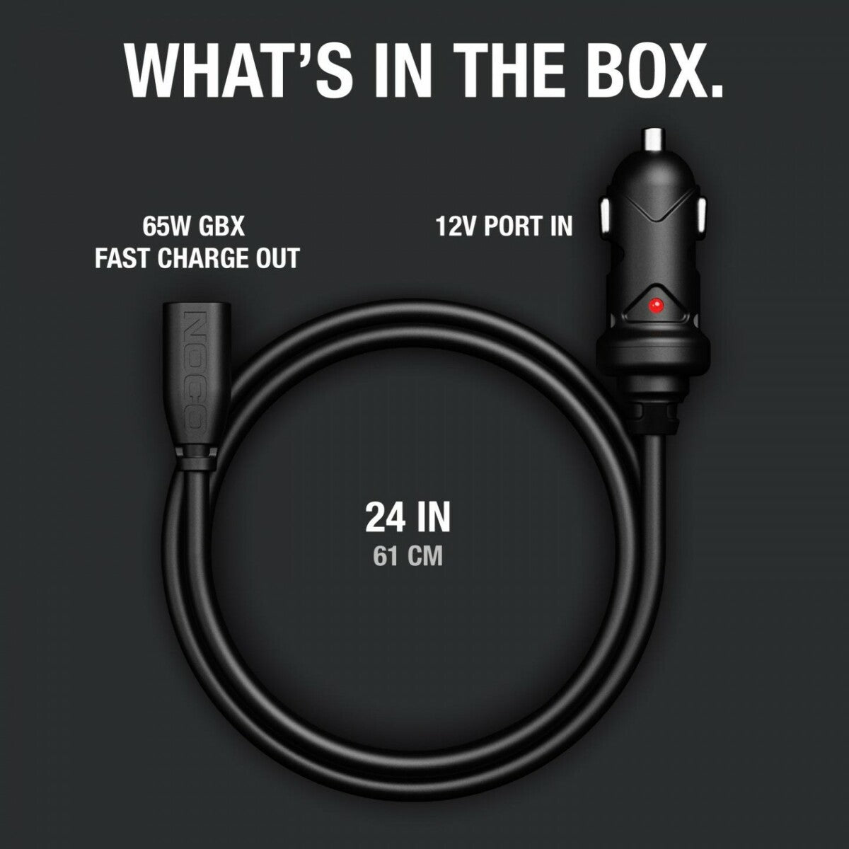 NOCO GBC011 Boost X 65W 12V Car Charger
