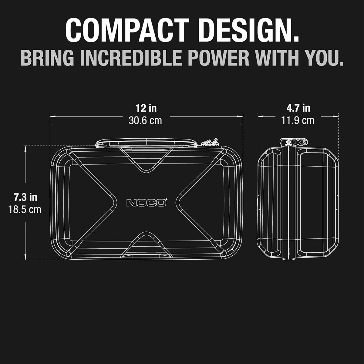 NOCO GBC102 EVA Protection Case for GBX55 Boost X Jump Starter
