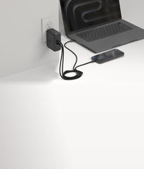 NOCO XGrid X140 140W 2-Port USB-C GaN Wall Charger, Black X140B