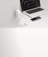 NOCO XGrid X140 140W 2-Port USB-C GaN Wall Charger, White X140W