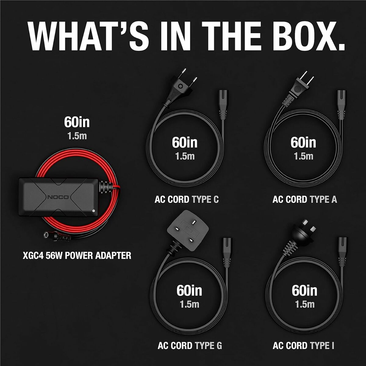 NOCO XGC4 56W XGC Power Adapter