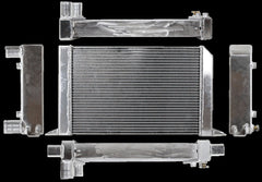 Northern Radiator 204111 Scirocco-Style Drag Race All Aluminum Radiator without Filler Neck