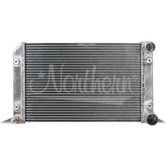 Northern Radiator 204111 Scirocco-Style Drag Race All Aluminum Radiator without Filler Neck