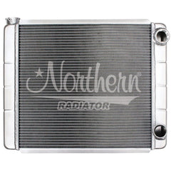 Northern Radiator 204118 Race Pro Radiator - 24 x 19 GM Double Pass With Threaded Inlet Connection