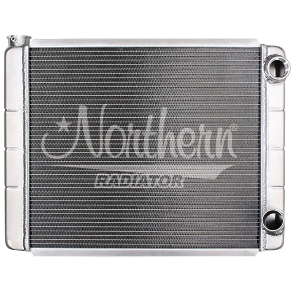 Northern Radiator 204119 Race Pro Radiator - 26 x 19 GM Double Pass With Threaded Inlet Connection
