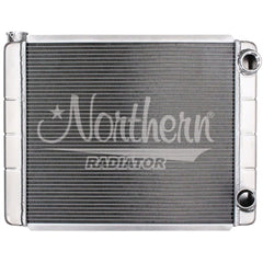Northern Radiator 204119 Race Pro Radiator - 26 x 19 GM Double Pass With Threaded Inlet Connection