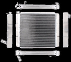 Northern Radiator 204121 Race Pro Radiator - 24 x 19 GM Radiator With Threaded Inlet Connection