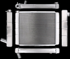 Northern Radiator 204122 Race Pro Radiator - 26 x 19 GM Radiator With Threaded Inlet Connection