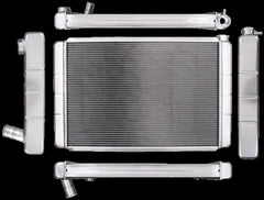 Northern Radiator 204124 Race Pro Radiator - 31 x 19 GM Double Pass With Threaded Inlet Connection